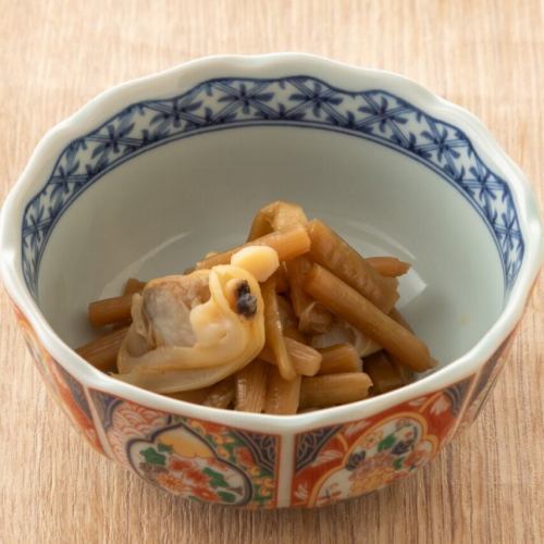 アサリとニラの醤油漬け