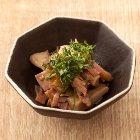 エリンギベーコンの大葉まぶし