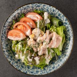 Steamed Chicken Caesar Salad