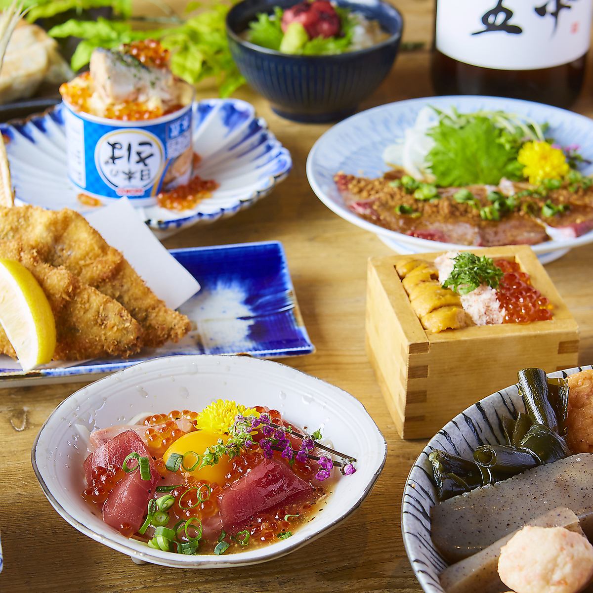 【上野駅徒歩3分】鮮魚のお刺身がお酒にあう◎