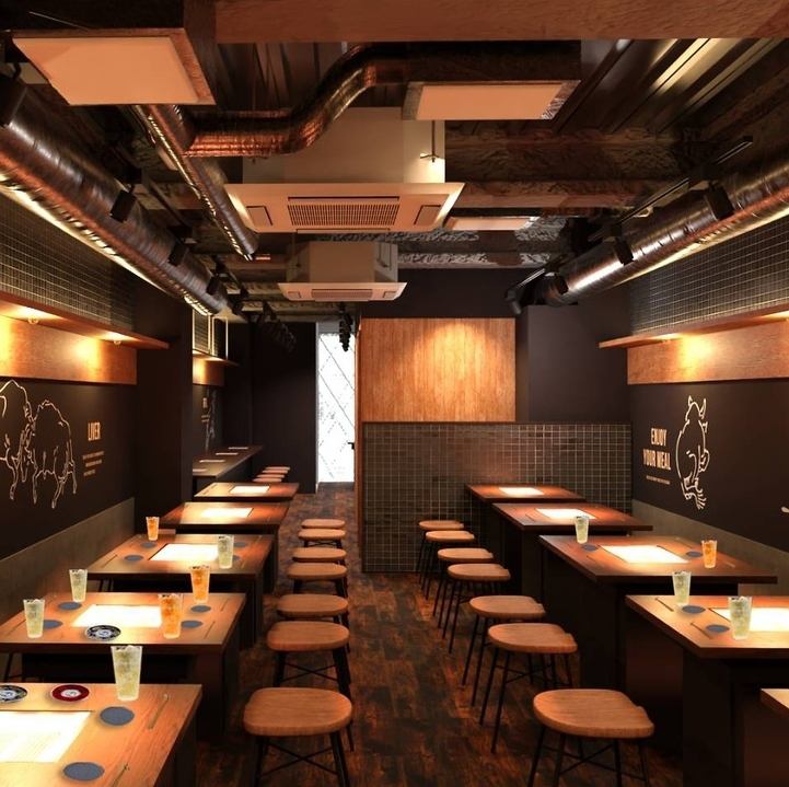 Recommended for girls' nights out and group parties ♪ The interior has a calm and chic atmosphere ♪