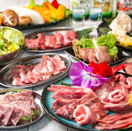 【月～木限定★食べ放題スタンダード】17時迄の入店でお得！自慢のお肉を◎