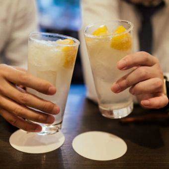 【屋台村おすすめ！】単品飲み放題≪90分2,200円≫