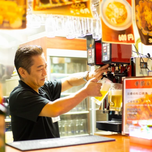 選べる充実のドリンク！