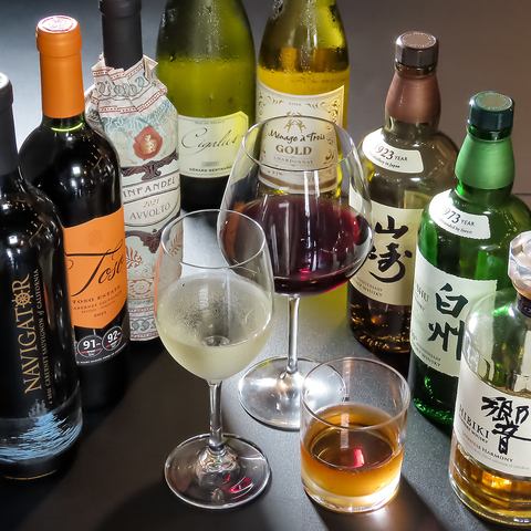 厳選素材使用のお料理やコースとお酒で特別なランチタイムを♪