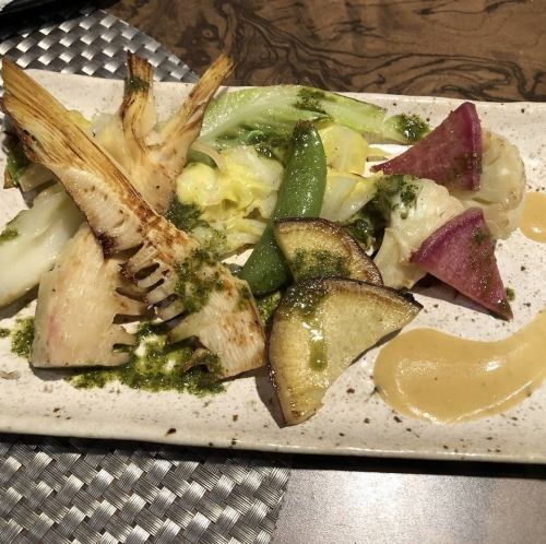 季節のグリル野菜
