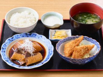 ブリ大根定食