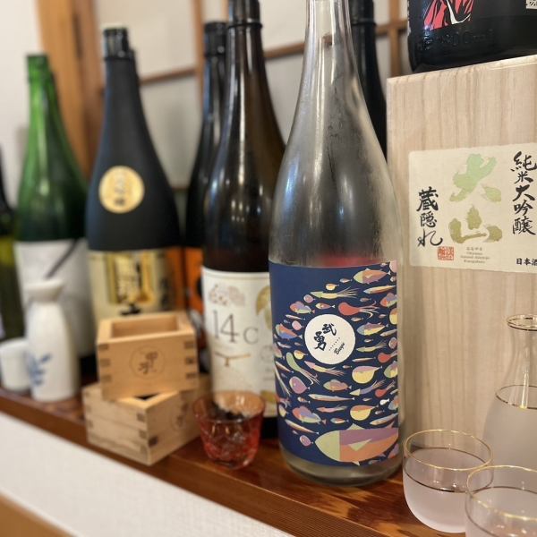 【見た目も華やか！】日本酒常時８種類以上！