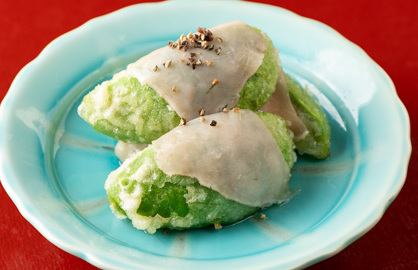 火腿包裹的牛油果天妇罗