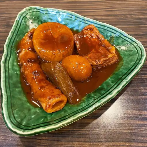 土手味噌おでん盛り合わせ