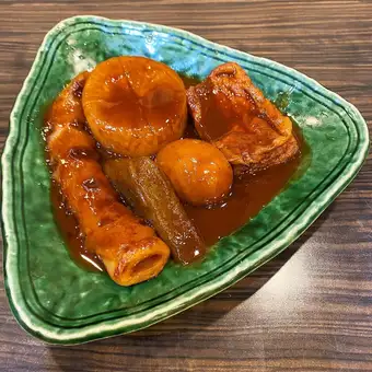 土手味噌おでん盛り合わせ