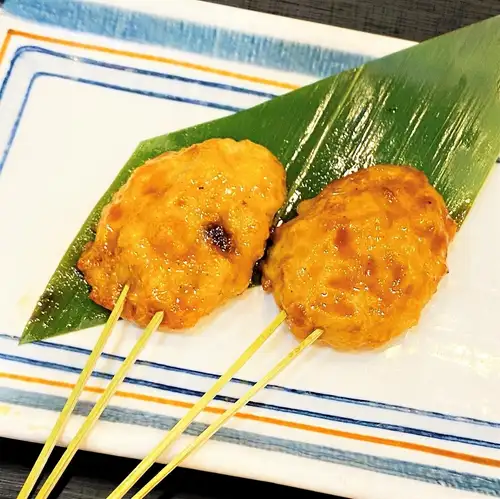 自家製ふわふわつくね串(2本)