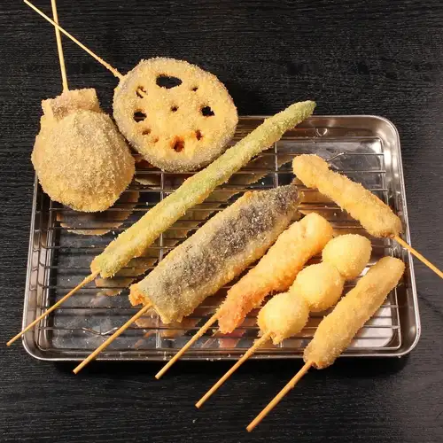 おまかせ串揚げ5本盛り/8本盛り