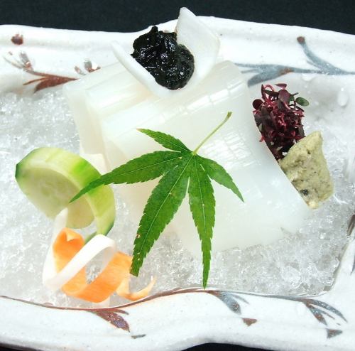 〈越前〉剣先いかお造り