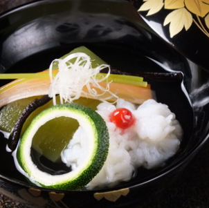【7/15~8/末まで】夏の京野菜と鱧懐石 ≪清滝≫ 通常11,000⇒7,700円