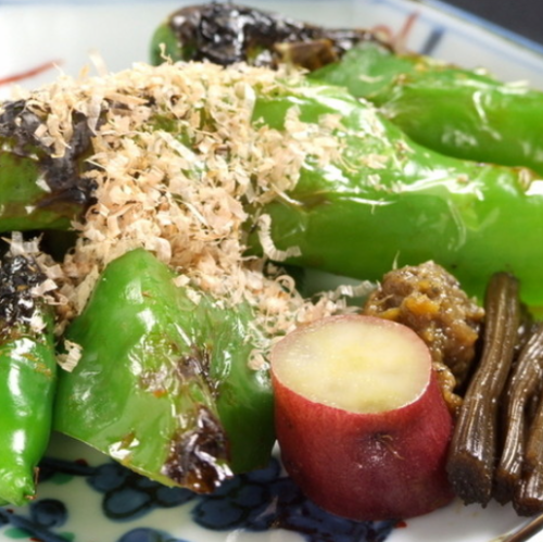 Manganji chili pepper ginger pork