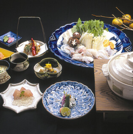 [11/15~1/31]冬季京都蔬菜河豚怀石套餐<Anori>正价11,000日元⇒7,700日元