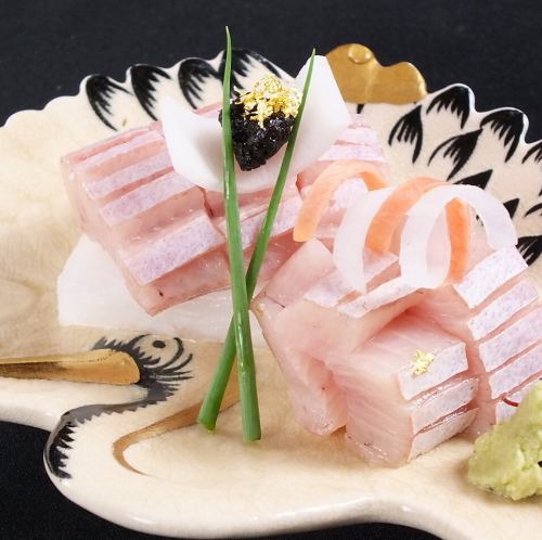 Himi Wild Yellowtail Sashimi