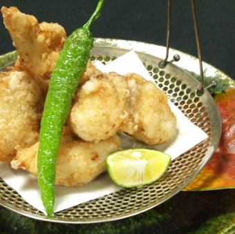 <Iki> Fried pufferfish