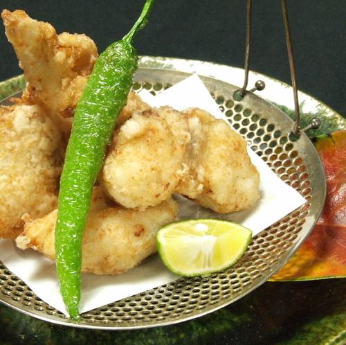 <Iki> Fried pufferfish