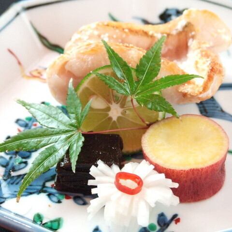 Wakasa: Grilled sea bream with salt