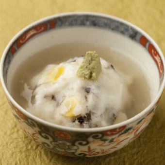 Toji steamed sea bream