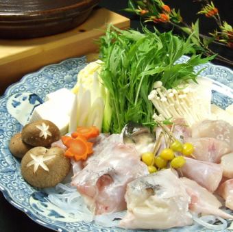 京野菜とふぐの鍋