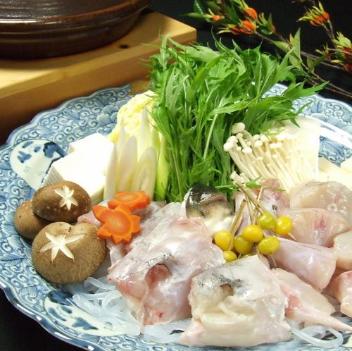 京野菜とふぐの鍋