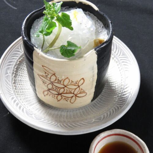 〈三河〉のれそれ酢醤油