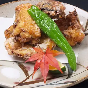 <Shinozaki> Deep-fried flathead fish