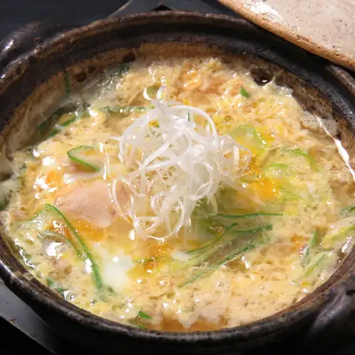Matsutake mushrooms and Cochin chicken eggs