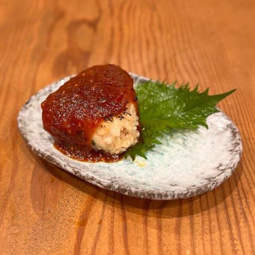 味噌焼きおにぎり1個