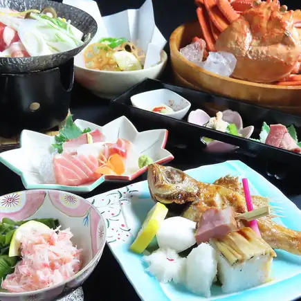 9月～10月【期間限定】旬のお造り2点盛/松茸の土瓶蒸しなど全7品2時間飲放題付7500円(税込)