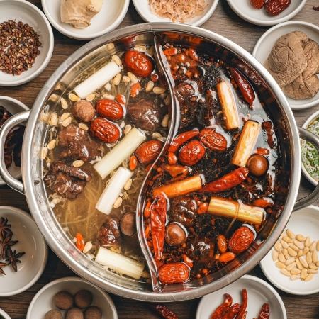 【2時間飲み放題付き】名物！お鍋コース　税込み6000円