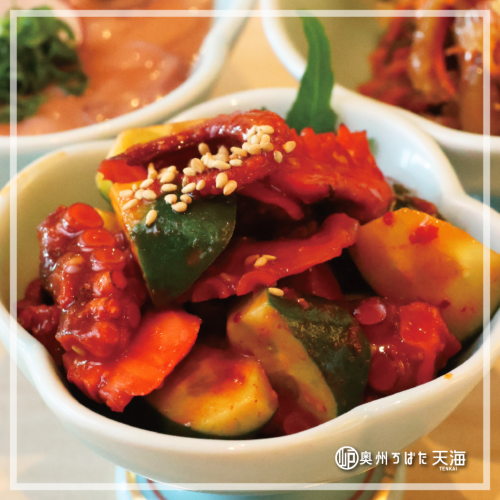 Octopus Kimchi