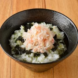 北海道産生かに茶漬け