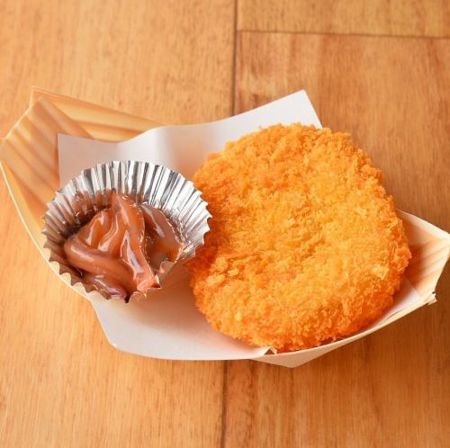 じゃがいもコロッケ いか塩辛付