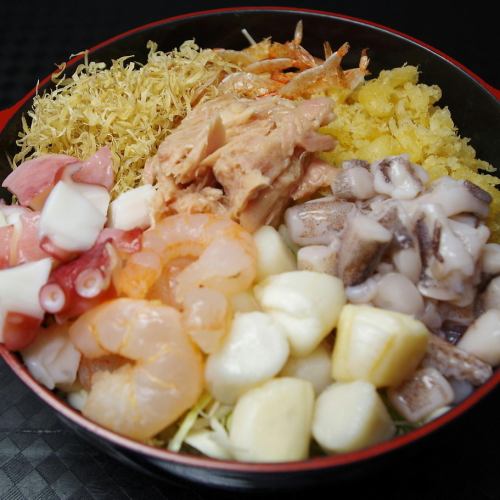 シーフードもんじゃ