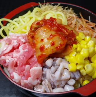 キムチMIXもんじゃ