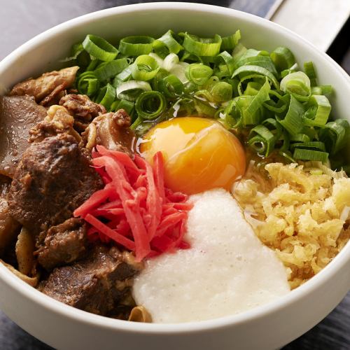 牛すじのお好み焼き