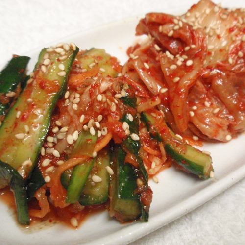 キムチ盛り合せ