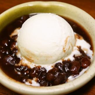 バニラぜんざい/抹茶ぜんざい