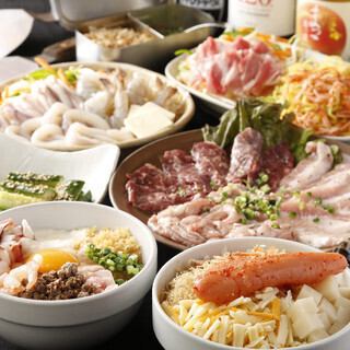 生ビール飲み放題付きコース4000円台あります！