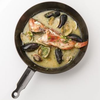 Seafood bouillabaisse Japanese style