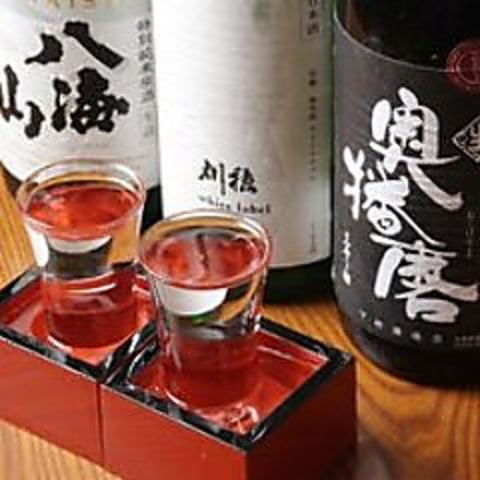 肴に合った飲み物もご用意しております♪コース料理には飲み放題でお得にご利用頂けます♪