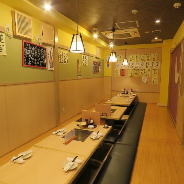 【座敷もあります♪人気席の為早めのご予約がおすすめです。】お座敷個室でゆっくりプライベートなお食事も大歓迎です！会社のご宴会や各種イベントの打ち上げなど様々なシーンでご利用ください。