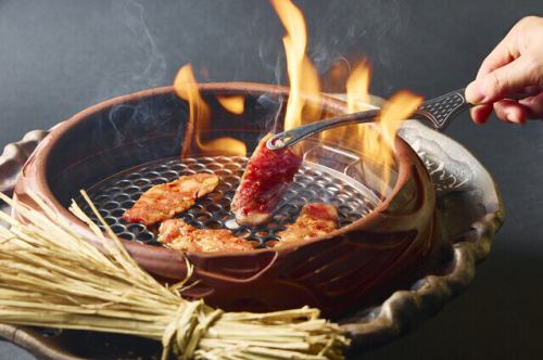 名物！藁焼きカルビ