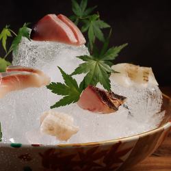 旬の鮮魚の刺身盛り合わせ~５点盛り~