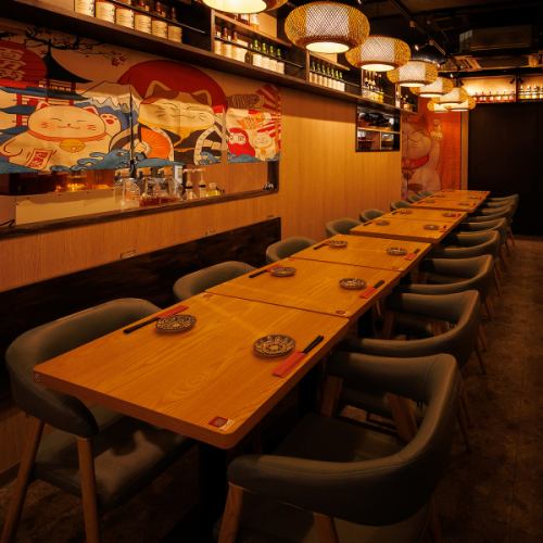 ▽錦糸町で貸切！最大40名様までOK！広々空間で貸切宴会はいかがですか？会社での飲み会や歓送迎会、サークルの打ち上げ、同窓会などにちょうど良い広さです！昼宴会も好評受付中◎周りを気にせず、プライベートな時間をお楽しみいただけます♪人数・ご予算など、まずはお気軽にご相談ください！