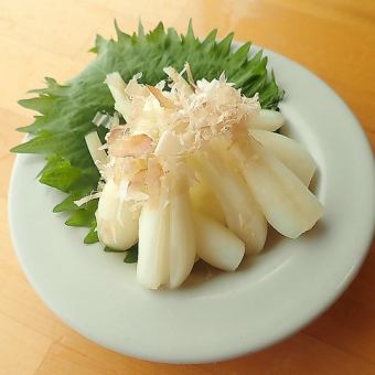 島らっきょ塩漬け